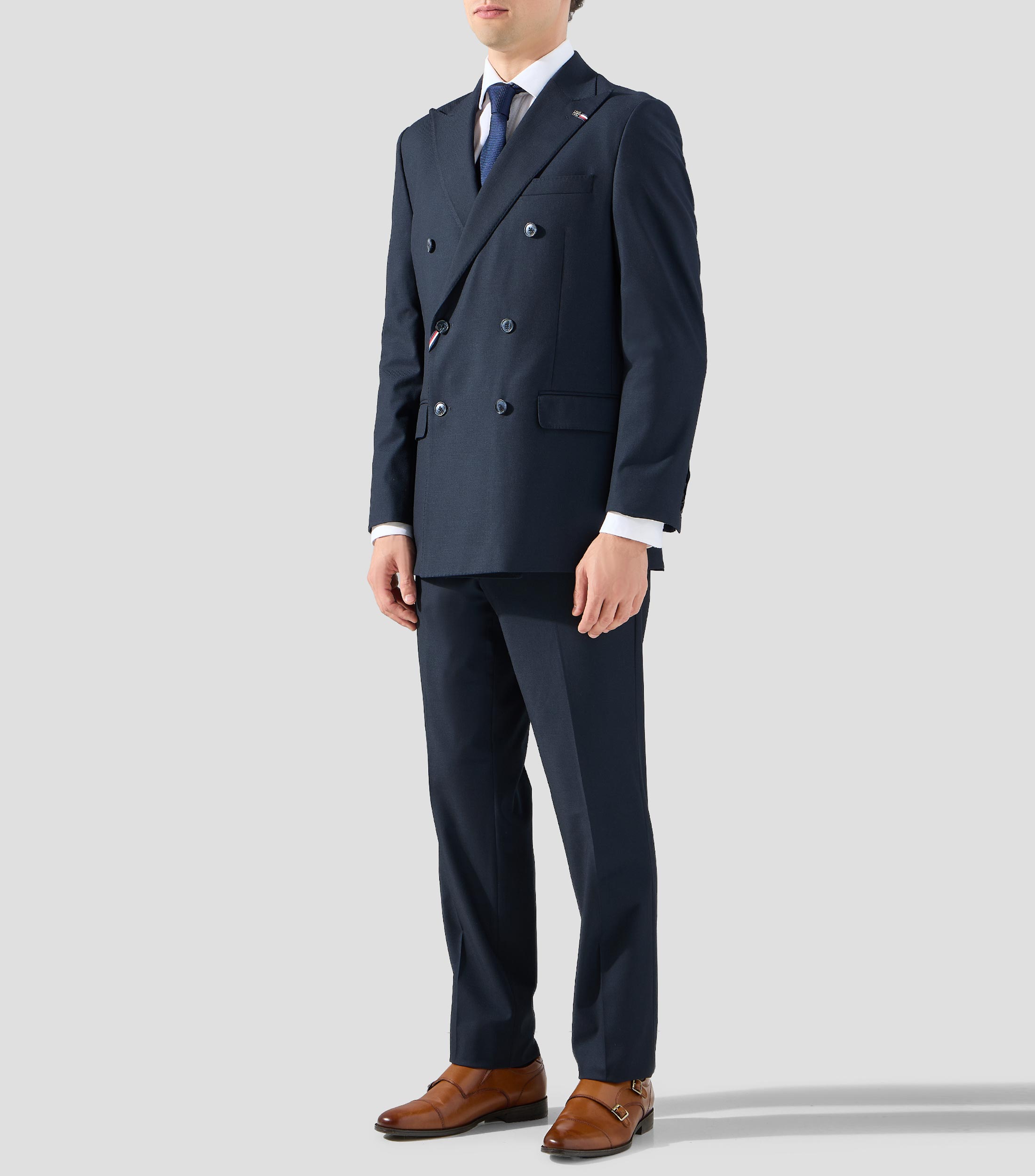 Traje Slim liso Hombre